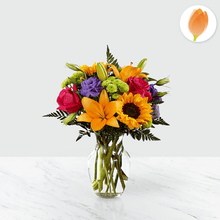 Cargar imagen en el visor de la galería, El Mejor Día Arreglo de flores, envía flores a Colombia desde USA, Flores para regalo y Flores 24 horas