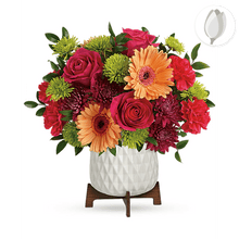 Cargar imagen en el visor de la galería, Ramo Brillante, Cumpleaños Arreglo de flores, Flores para regalo y Flores 24 horas