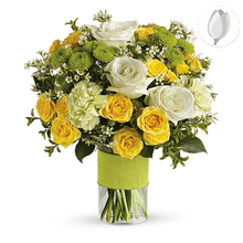 Cargar imagen en el visor de la galería, Cumpleaños Dulce Sonrisa, Cumpleaños Arreglo de flores, Flores para regalo y Flores 24 horas