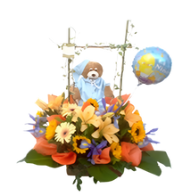 Cargar imagen en el visor de la galería, Flores Nacimiento Rey Casa Peluche Globo 24H Bogotá | Baby Shower Entrega Inmediata
