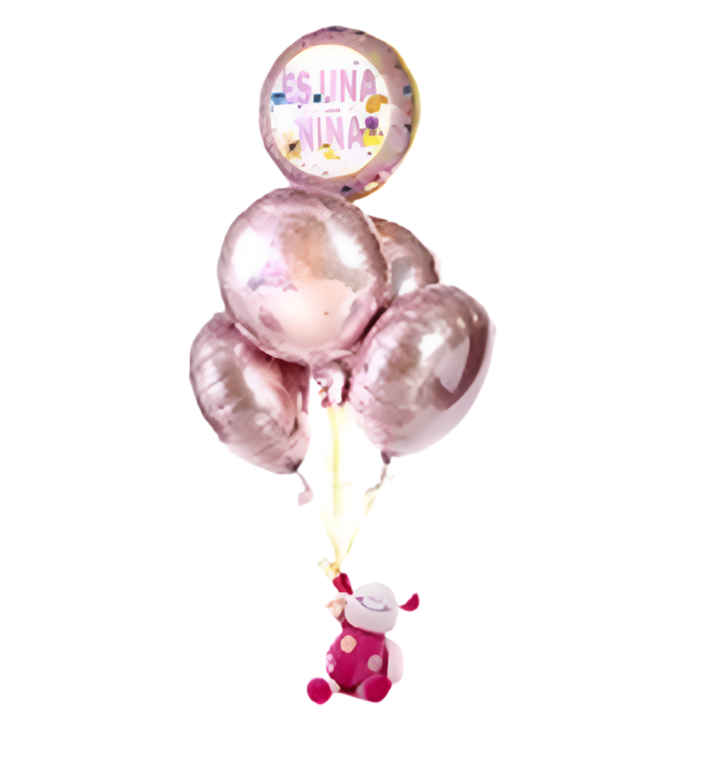 Globos para Nacimiento bebé Niña