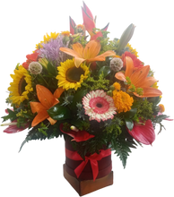 Cargar imagen en el visor de la galería, Flores y Frutas a Domicilio Bogotá 24 Horas | Frutero con Flores Tropicales