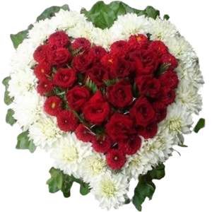My Heart Funeral Bouquet