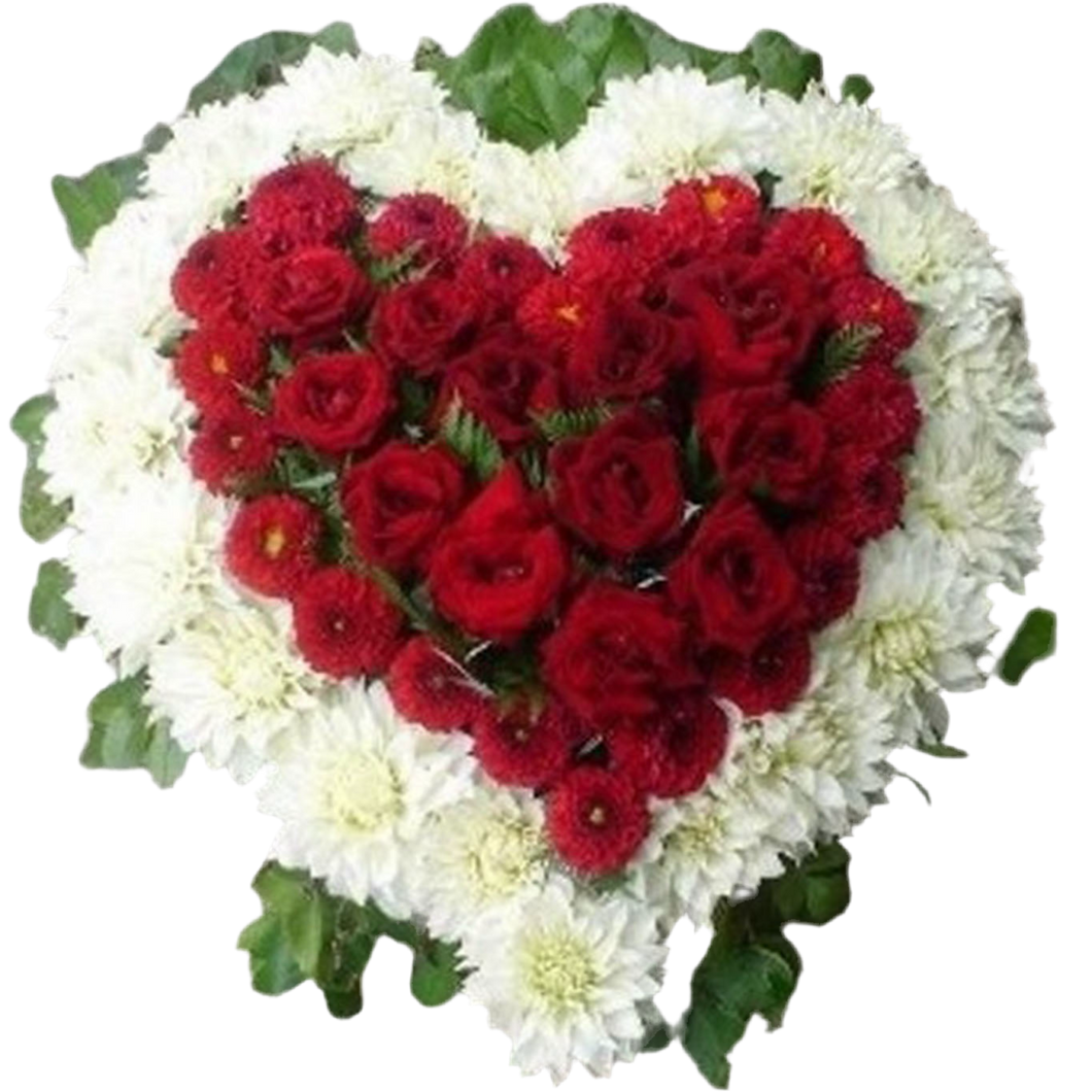 My Heart Funeral Bouquet
