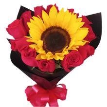 Load image into Gallery viewer, Ramo Girasol y Rosas