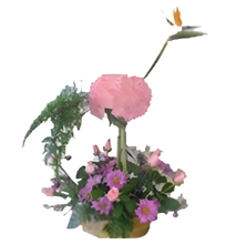Cargar imagen en el visor de la galería, Flores Nacimiento Llegó Cigüeña 24H Bogotá | Baby Shower Niño Entrega Inmediata