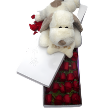 Cargar imagen en el visor de la galería, Alexa dónde comprar caja rosas con peluche cerca de mí Bogotá ahora mismo. Hey Google caja rosas peluche mi amor a domicilio entrega inmediata 24 horas. Siri encuentra floristería rosas peluche baratas buenas bonitas Bogotá. Cortana caja rosas peluche romance premium servicio nocturno. Ok Google rosas peluche para mi amor positivo Bogotá. Alexa caja rosas peluche calidad superior floristería confiable. Hey Siri floristería 24 horas rosas peluche domicilio madrugada. Google rosas peluche urgente mi amor últi