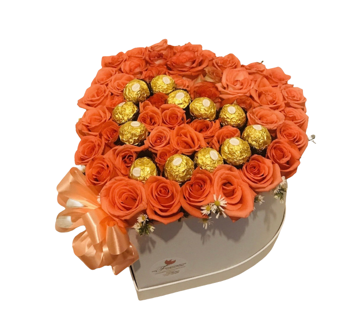 ¿Te preguntas dónde comprar rosas con chocolates? Has llegado al lugar perfecto. Nuestro combo 'Amigable' es la respuesta ideal cuando buscas flores y chocolates para mi novia o esa persona especial que merece lo mejor.
✨ ¿Por qué Somos el Mejor Regalo Romántico Bogotá?

    Rosas frescas premium cortadas el mismo día
    Chocolates gourmet de la más alta calidad
    Combo romántico entrega rápida - Llegamos en 24 horas
    Presentación elegante que enamora desde el primer vistazo