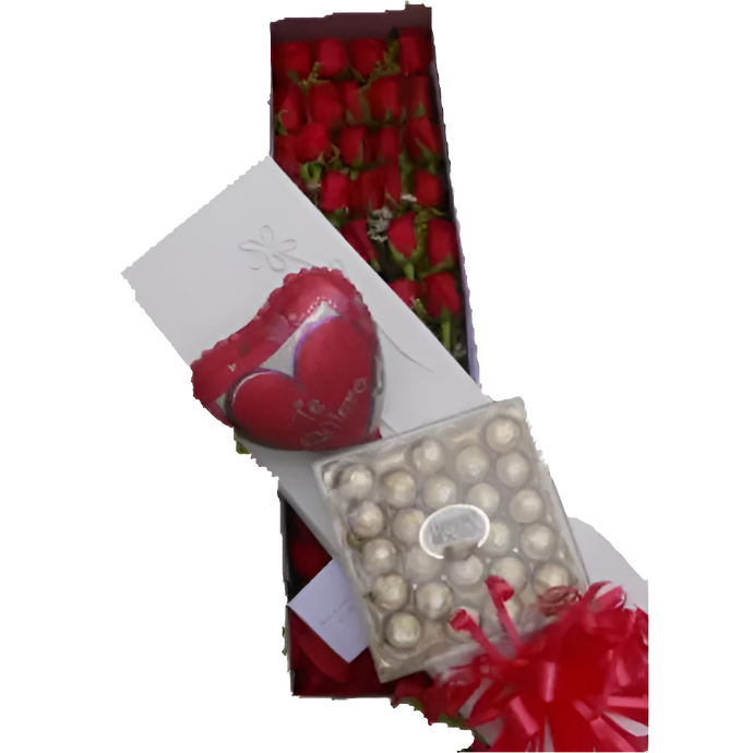 ¿Dónde comprar lindo regalo de rosas en caja con chocolates en Bogotá? ¿Cuál es el mejor detalle perfecto para sorprender? Lindo Regalo combina rosas premium con chocolates deliciosos