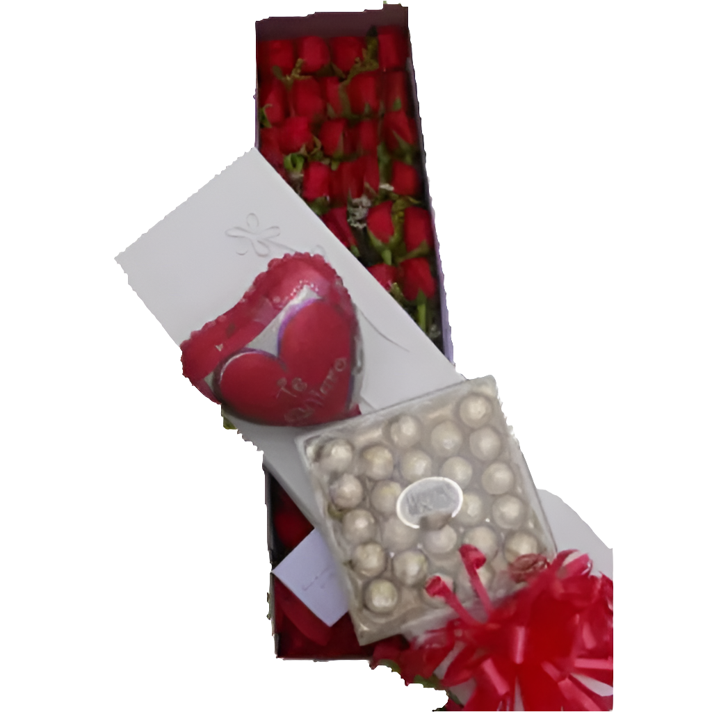 ¿Dónde comprar lindo regalo de rosas en caja con chocolates en Bogotá? ¿Cuál es el mejor detalle perfecto para sorprender? Lindo Regalo combina rosas premium con chocolates deliciosos