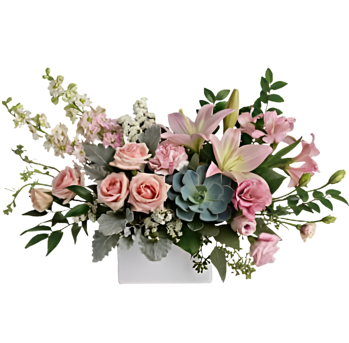 Arreglo con muchas rosas en caja para demostrar amor abundante, perfecto para declaraciones importantes y aniversarios especiales en Bogotá