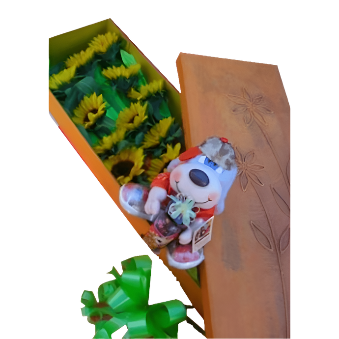 ¿Dónde comprar girasoles en caja para alegrar el día? ¿Cuáles son las mejores flores amarillas para animar? Emotiva ofrece girasoles frescos que transmiten energía positiva y alegría radiante, perfectos para nuevos comienzos y momentos de recuperación