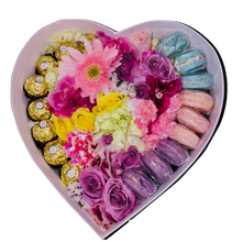 Cargar imagen en el visor de la galería, ¿Dónde comprar arreglo floral para chicas lindas en Bogotá? ¿Cuál es la forma más original de decir Te Quiero con flores? Estimable ofrece diseño femenino y encantador, perfecto para amor y amistad juvenil