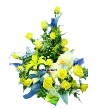 Load image into Gallery viewer, arreglos florales para nacimiento de bebe en colina campestre