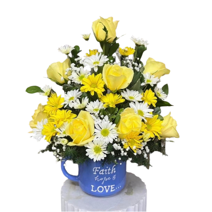 Leal - Amor Amarillo con Rosas y Margaritas | Lealtad y Amistad Bogotá