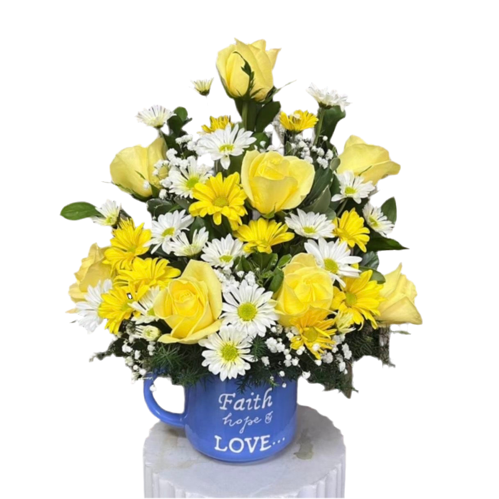 Leal - Amor Amarillo con Rosas y Margaritas | Lealtad y Amistad Bogotá