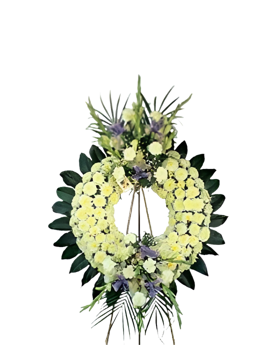 Corona Funebre Serenidad y Recuerdo