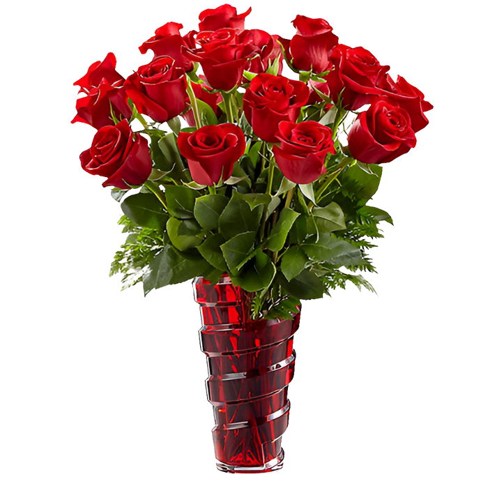 Red Roses 24 Units for Miami