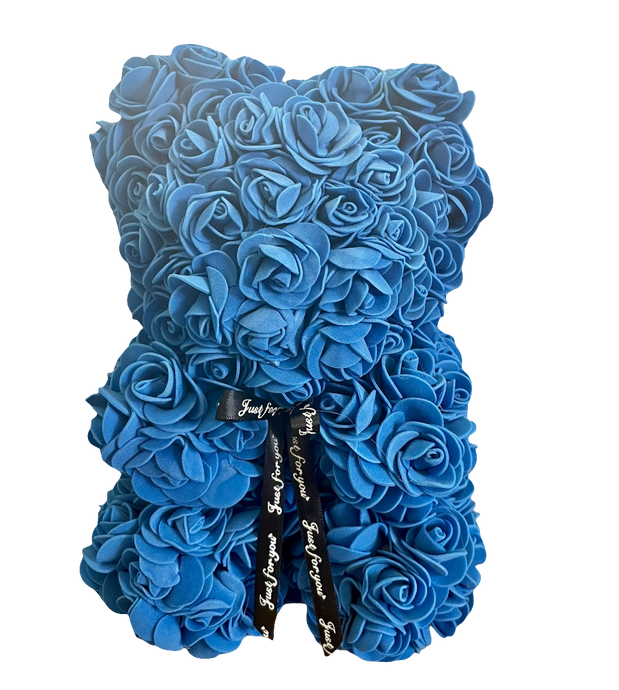 Oso Rosas Azul