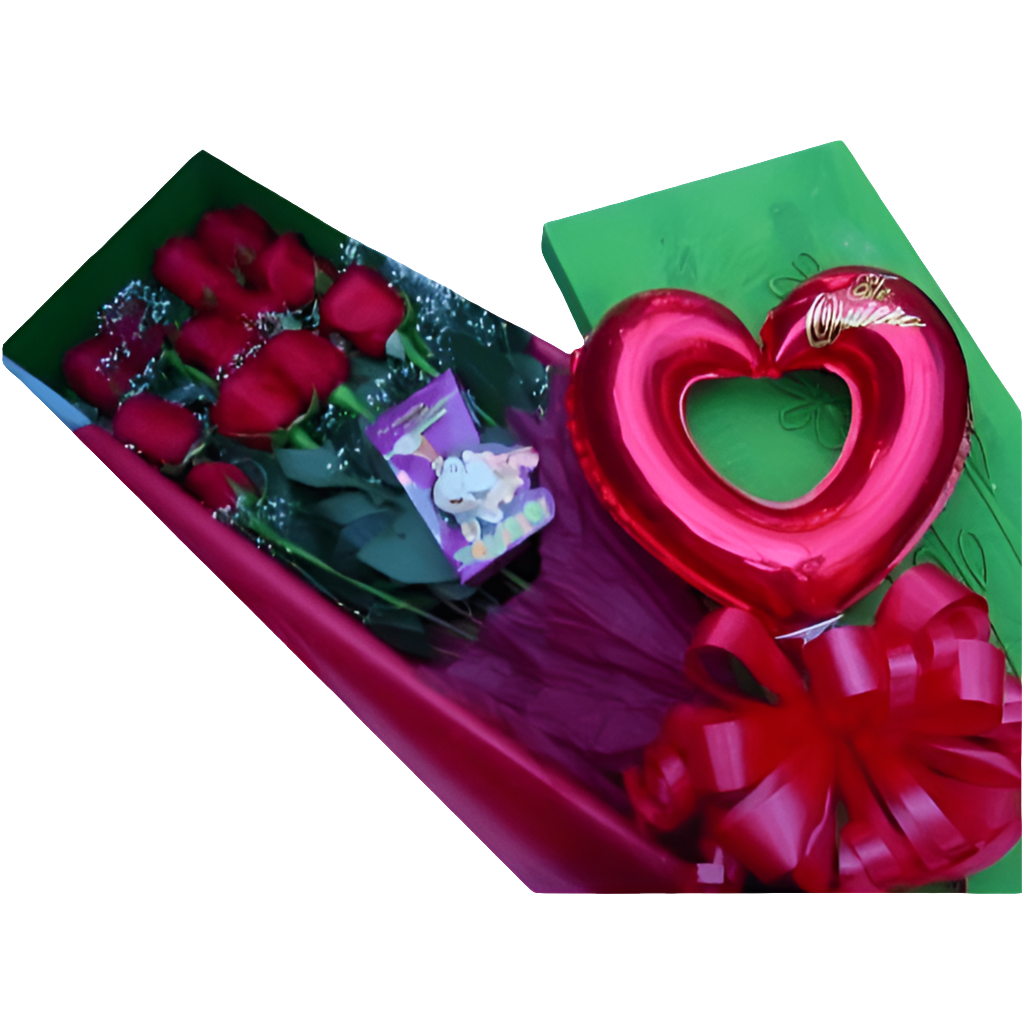 ❤️ IDEALISTA ROSAS ROJAS MI CORAZÓN BOGOTÁ | Caja Premium Entrega Inmediata | Regalo Único Amor Ideal | +100 Especies 24H