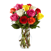 Load image into Gallery viewer, Mixed Roses (Bouquet or Vase)