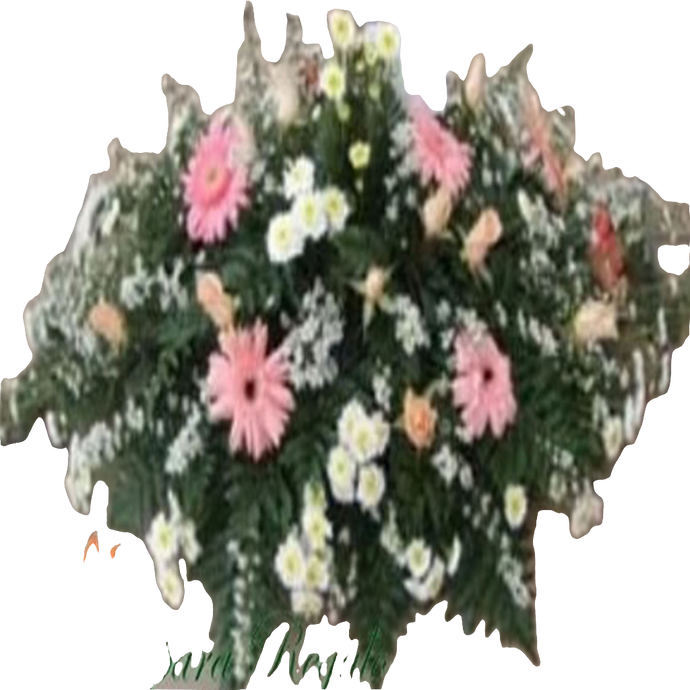 WOMAN'S FUNERAL BOUQUET