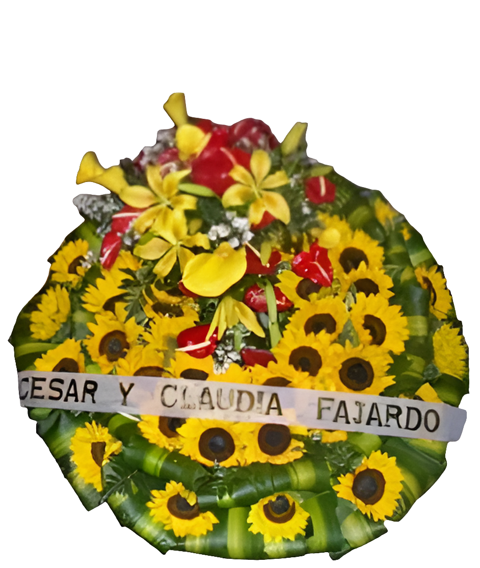 Flores Funeral Girasoles