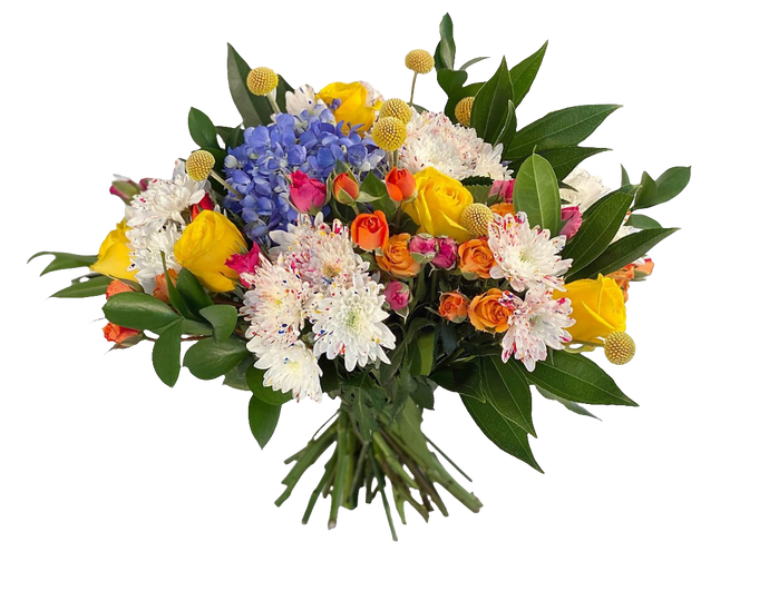 Bouquet Humilde - Ramo Flores Amarillas Graduación Bogotá