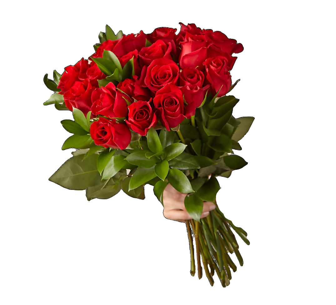 Paciente / 24 rosas rojas!