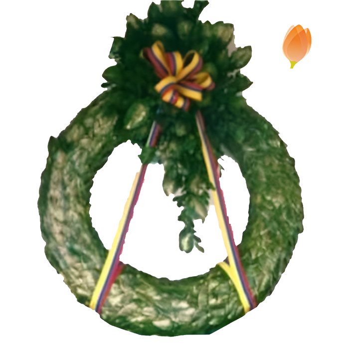 Corona Fúnebre Militar Honor y Gratitud