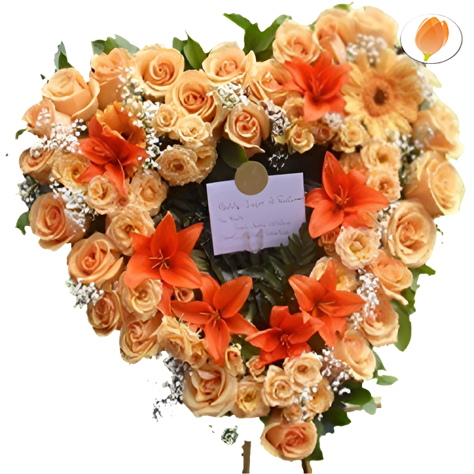 Corona Funebre Amor y Dulzura