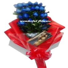 Load image into Gallery viewer, blue roses to apologize