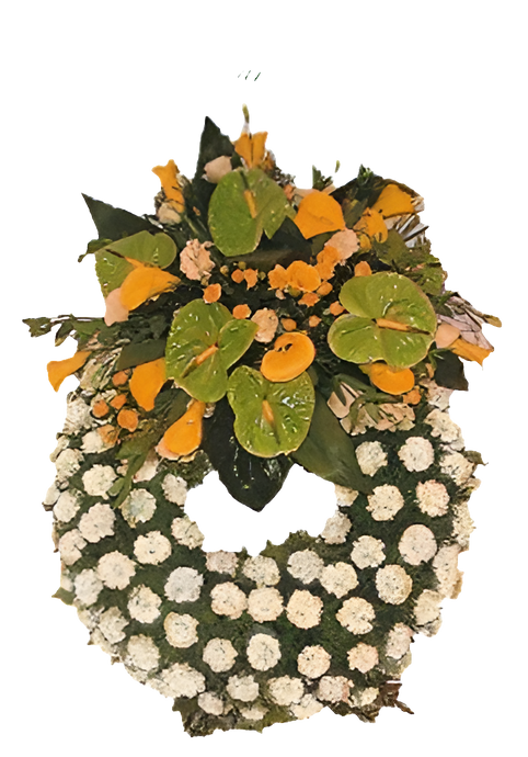 Corona Funebre Resplandor de Paz y Serenidad