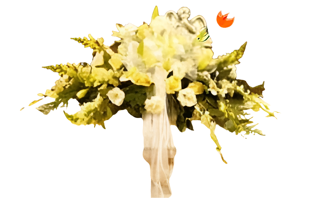 Arreglos floral Funebre Bebe