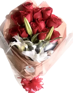 ¡Sorprende a tus seres queridos con Flores Linda Tu 😍! Nuestro ramo combina la belleza de las rosas y la elegancia de los lirios para expresar amor, alegría y gratitud. Floristería Flores Para Regalo, domicilio en Bogotá