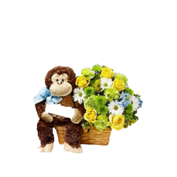 Flores Nacimiento Nació Príncipe Niño 24H Bogotá | Baby Shower Azul Entrega Inmediata