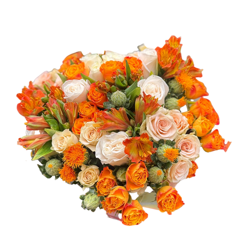 Ramo Capricho Rosas Miniatura Bogotá | Flores Mixtas