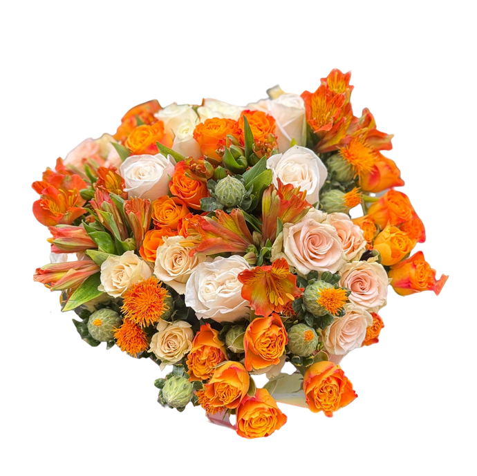 Ramo Capricho Rosas Miniatura Bogotá | Flores Mixtas