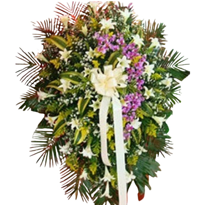 Arreglos funebre / azucenas