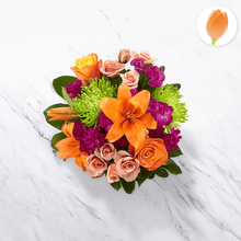 Cargar imagen en el visor de la galería, Corazones y Besos Arreglo de flores, envía flores a Colombia desde USA, Flores para regalo y Flores 24 horas