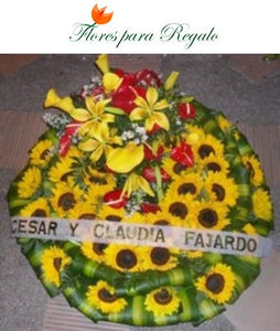 Flores Funeral Girasoles - Flores 24 Horas