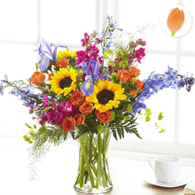 Load image into Gallery viewer, Rayos de vida, Regala Flores de cumpleaños, Happy B-Day y para cualquier ocasión, envía flores por Flores Para Regalo