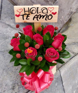 Caja Rosas Te Amo