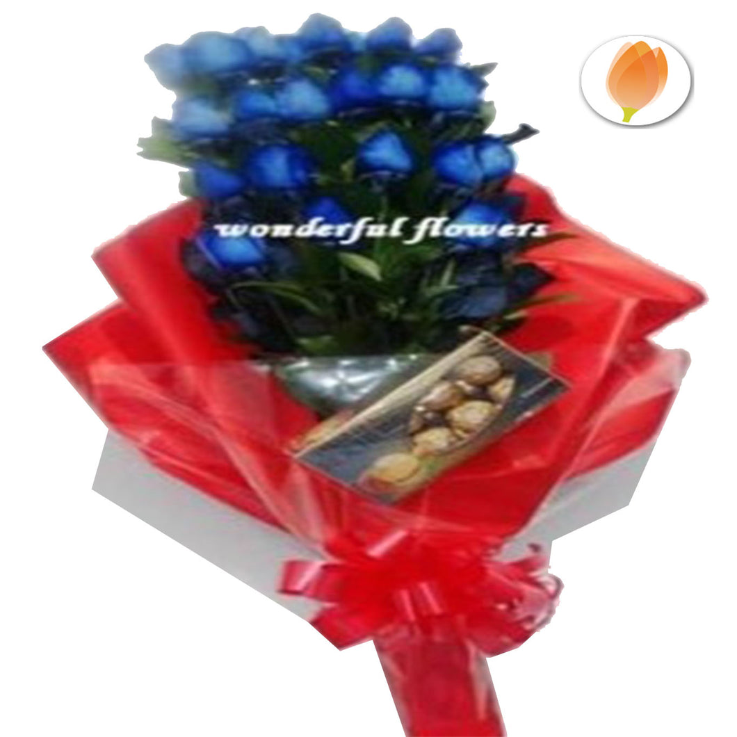 Rosas azules para pedir perdón - Flores 24 Horas